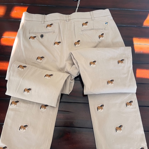 Men’s Castaway Embroidered Khaki Pants - Just in time for Derby! - Picture 7 of 7